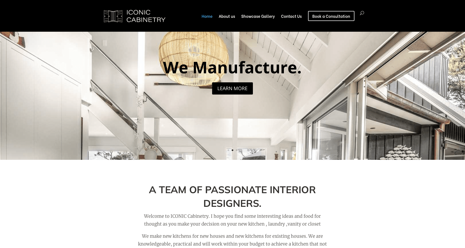 website iconic cabinetry