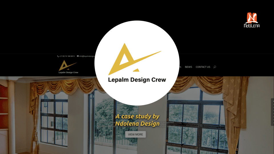 [CASE STUDY] : Lepalm Design Crew – Website Redesign