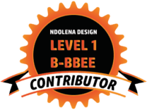 Ndolena Design B-BBEE Certificate Badges bOb