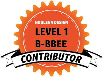 Ndolena Design B-BBEE Certificate Badges wOb